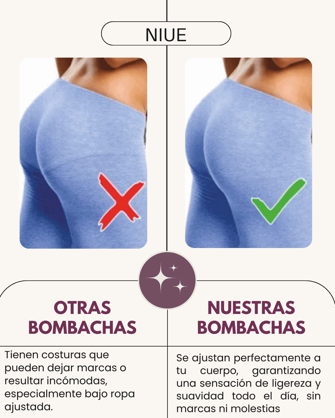 BOMBACHAS VEDETINA/COLALESS NIUE