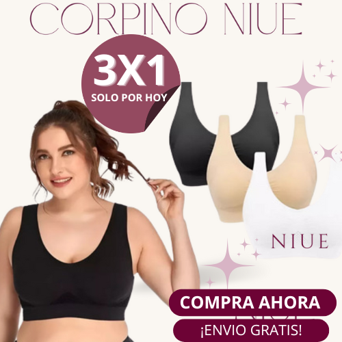 SOSTEN MOLDEADOR SIN COSTURAS PUSH UP ¡3X1! PAGA 1 Y RECIBE 3