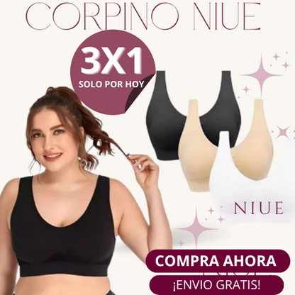 SOSTEN MOLDEADOR SIN COSTURAS PUSH UP ¡3X1! PAGA 1 Y RECIBE 3