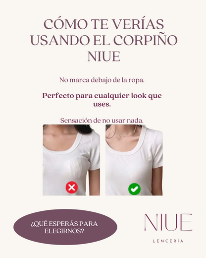 CORPIÑO REDUCTOR SEGUNDA PIEL