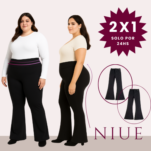 CALZA OXFORD REDUCTORA - 2X1 TALLES ESPECIALES